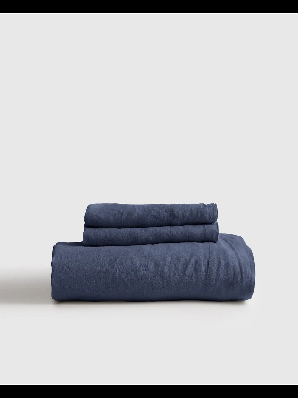 Quince Linen 3 Pc Sheet Set Like New